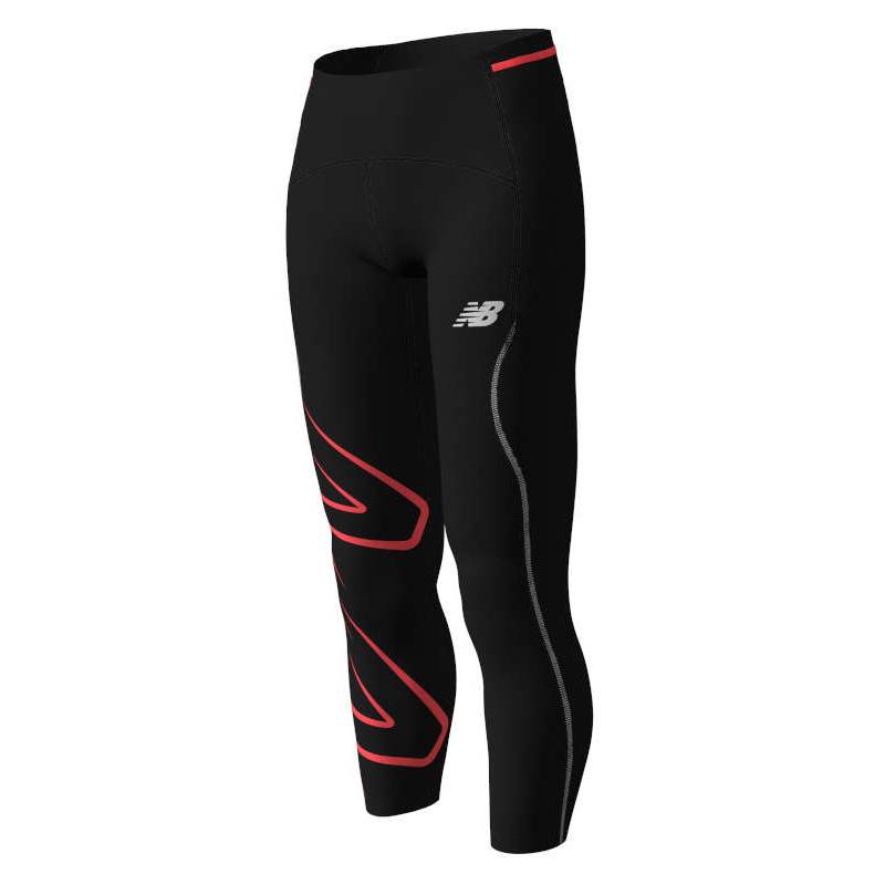 New Balance Womens Graphic Impact Run Crop Tights-1